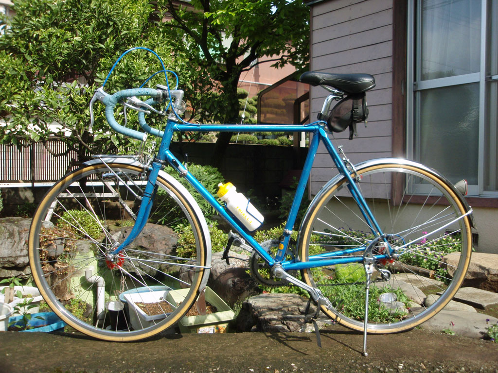 引き取り限定♪ブリヂストン♪ユーラシア♪希少フレーム♪ビンテージ車コレクションに BRIDGESTONE eurasia フレームクロモリユーラシア700c