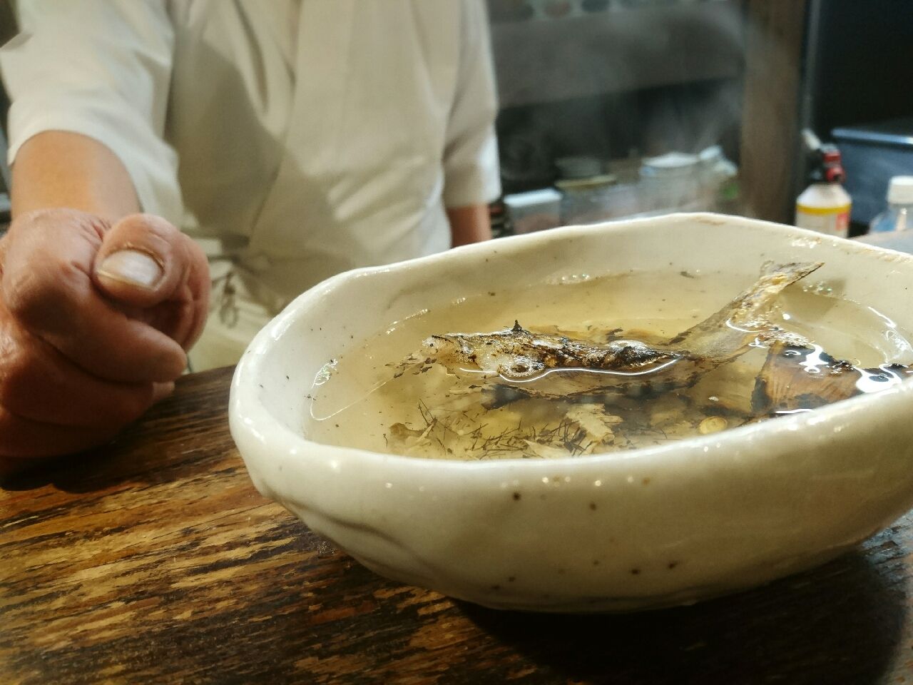 ハートランドと白い冷蔵庫