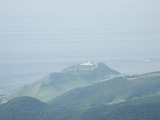 中央にあるのが龍飛埼灯台です