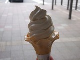 ころ柿ソフトクリーム