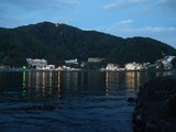 河口湖湖上祭 18:50頃