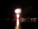 河口湖湖上祭 花火