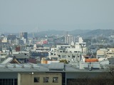 岡崎城 天守閣から北方面を望む