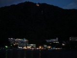 河口湖湖上祭 18:55頃