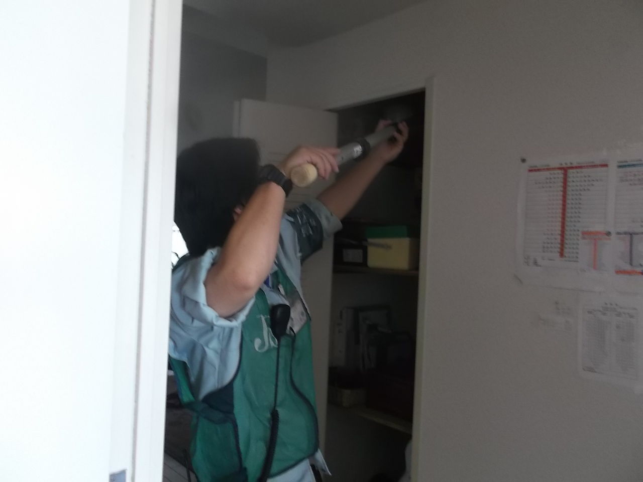 火災報知器 ほたると一緒