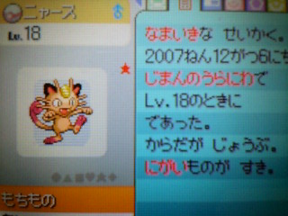 ピンクのニャース ガジュと仲間たち ピンクのニャース ガジュと仲間たち