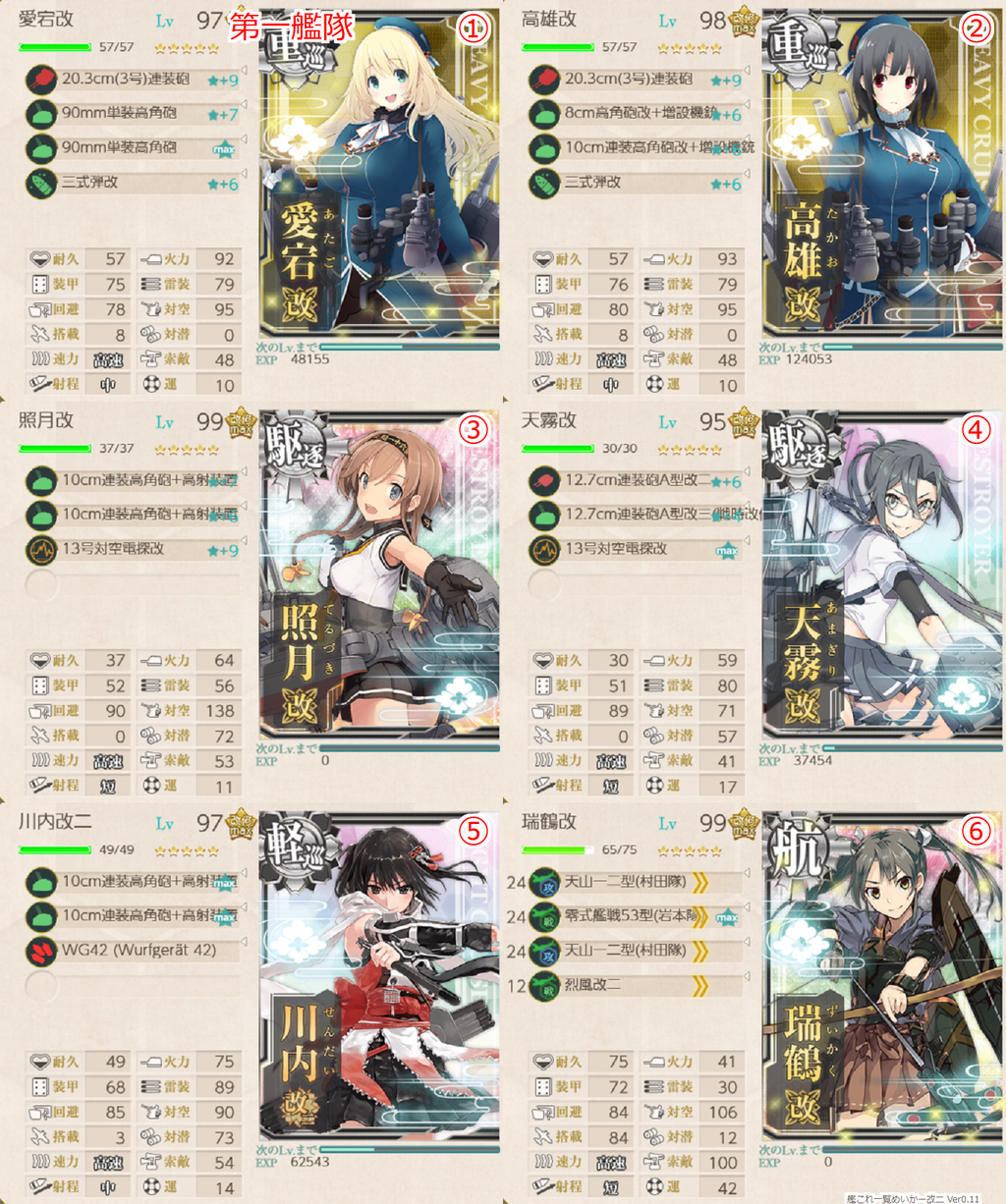 艦これ 19年秋e2甲出撃記録 Hotateptのblog 艦これ 19年秋e2甲出撃記録 Hotateptのblog