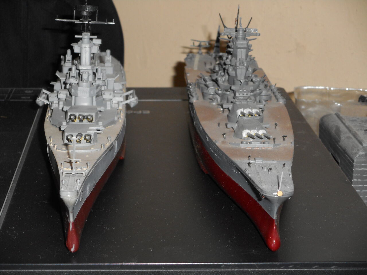 戦艦大和とミズーリ アリイ1 600 戦艦 空母の模型制作と作品紹介