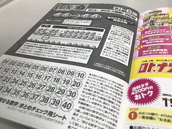 【希少・美品】ロト7・ロト6・ミニロト 消せる×消せる大図鑑 2018 攻略本 希少・美品】ロト7・ロト6・ミニロト 消せる×消せる大図鑑 2018