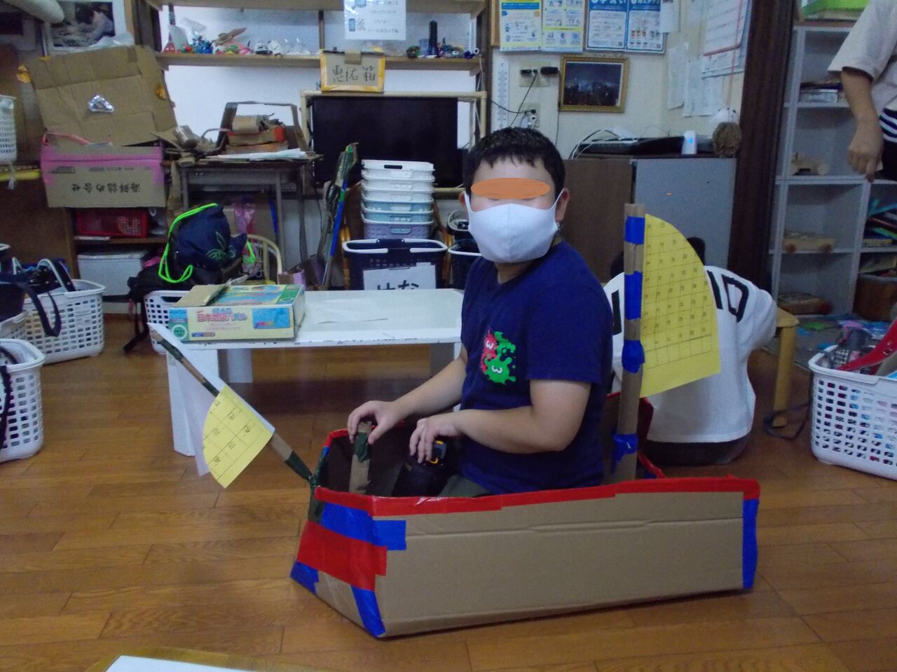 段ボールの工作が流行っています 児童デイサービスほっと ブログ