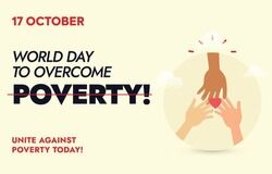 今日10月17日は『貧困撲滅のための国際デー』