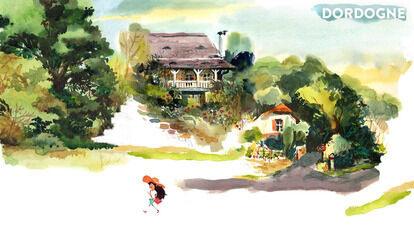 南フランスの田舎を舞台に牧歌的な背景とハートフルな物語を描くアドベンチャーゲーム『ドルドーニュ』が2023年春に発売決定_009