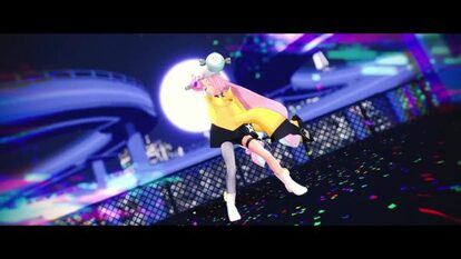 『ポケモンSV』ジムリーダー・ナンジャモがダンス！ 月をバックにコイルの髪飾りと萌え袖でしなやかに踊る姿が超絶かわいい