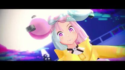 『ポケモンSV』ジムリーダー・ナンジャモがダンス！ 月をバックにコイルの髪飾りと萌え袖でしなやかに踊る姿が超絶かわいい