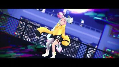 『ポケモンSV』ジムリーダー・ナンジャモがダンス！ 月をバックにコイルの髪飾りと萌え袖でしなやかに踊る姿が超絶かわいい