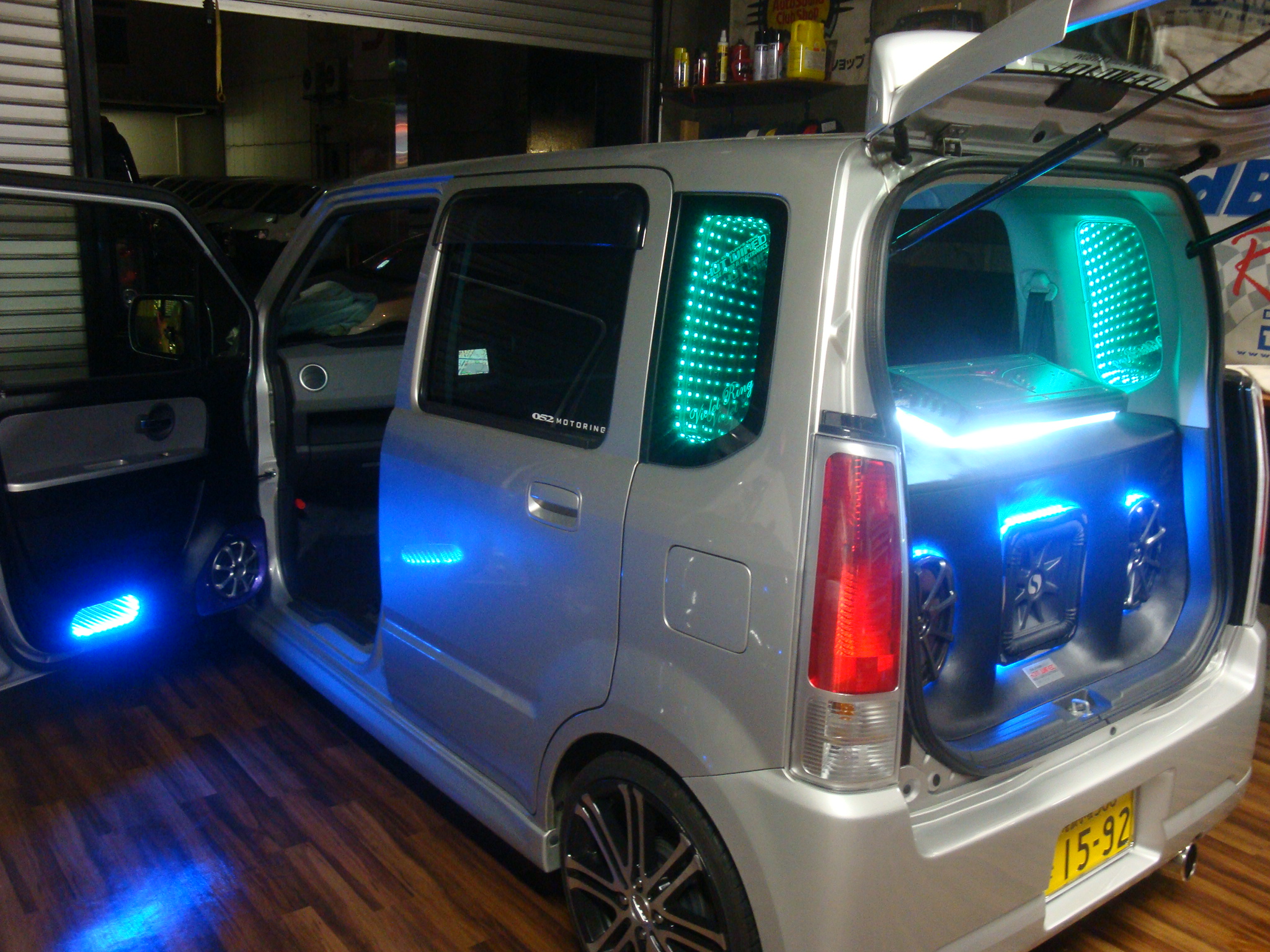 ワゴンr オーディオカスタム 完成 Ledホール Hot Wired ホットワイヤード オフィシャルブログ Nagoya 052 Motoring