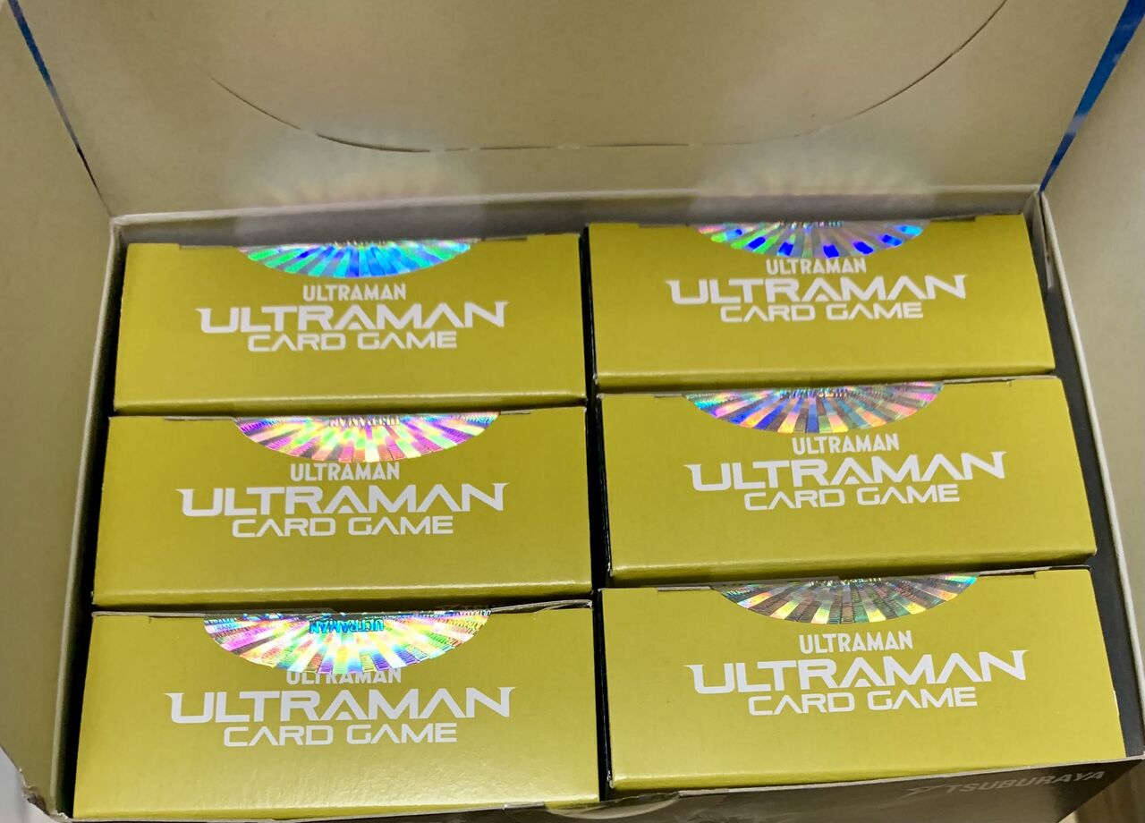 ウルトラマンカードゲーム のウルトラセット買えちゃったので開けて