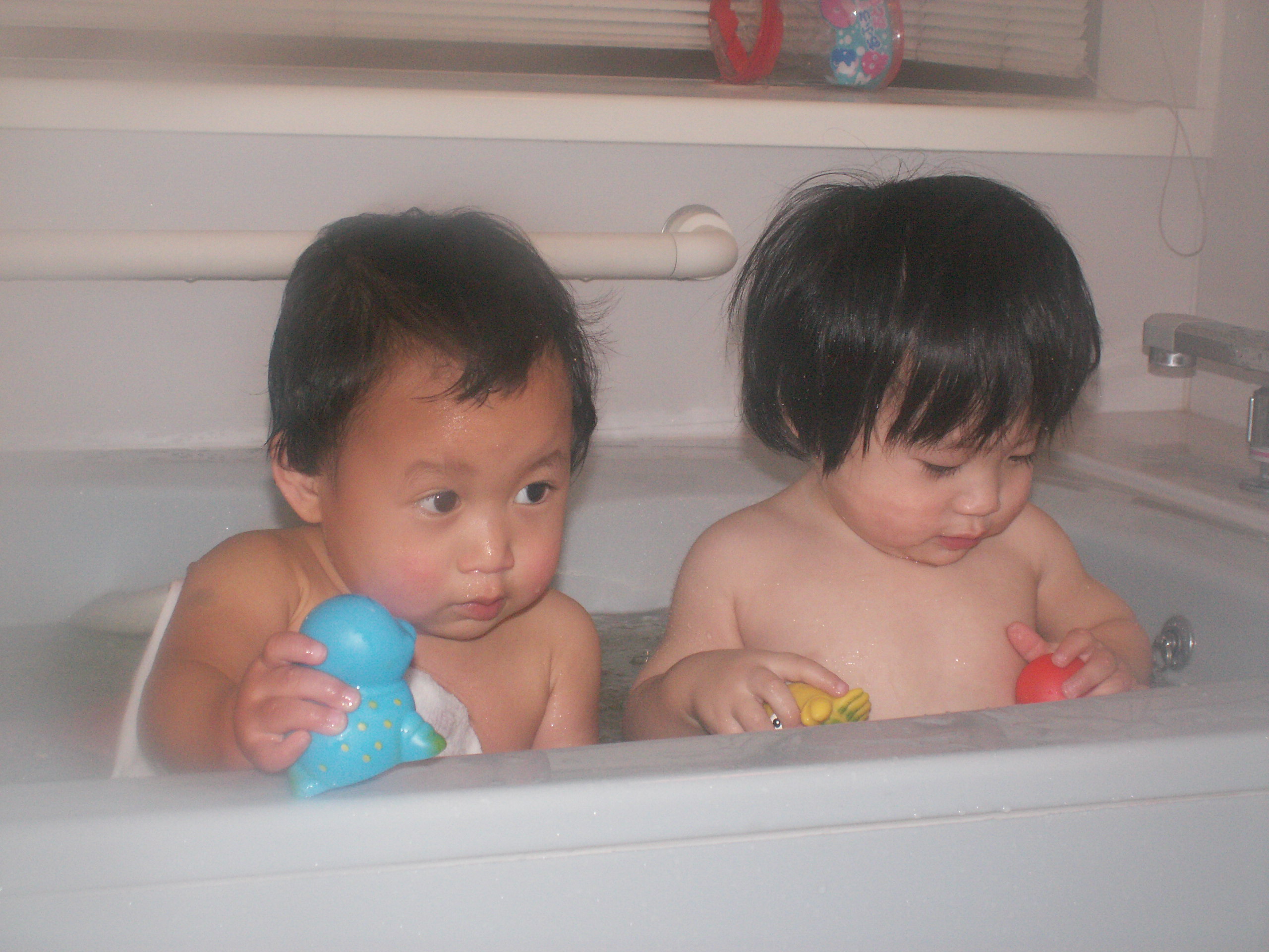 孫ちゃんのお風呂タイム お掃除のプロの気まぐれブログ