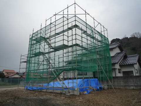 外部足場1