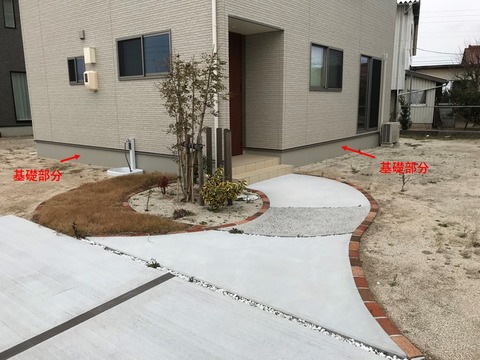 基礎部分写真