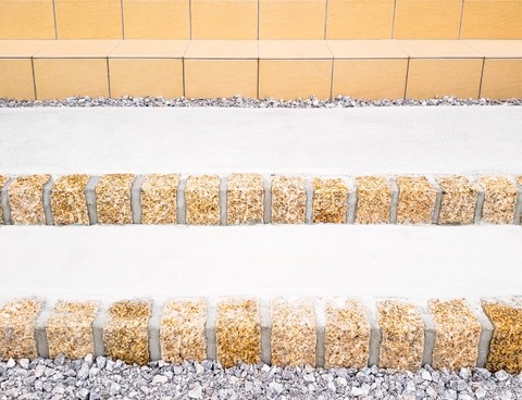 ピンコロ石 外構 エクステリア