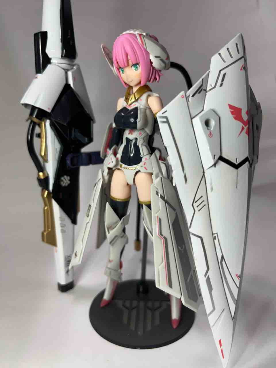 メガミデバイス】ランサーの武装形態、完成 : 机上の小さなアトリエ