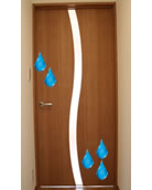 木製ドア 湿気