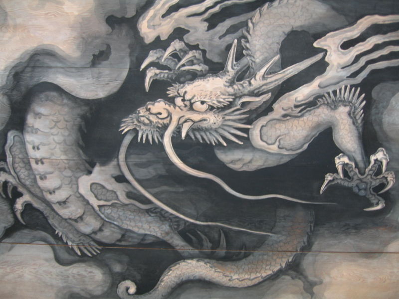 刀八毘沙門天王像（上越・林泉寺） : 不知非道不存候（寶在心）
