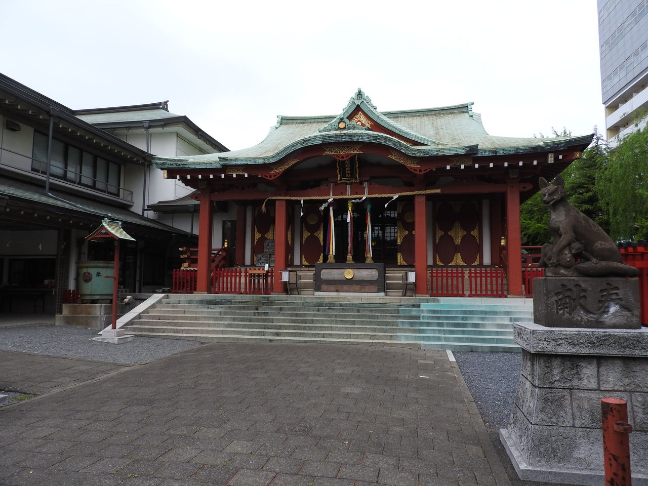 280.穴守稲荷神社(東京都大田区) : 神社と寺と交通安全ステッカー