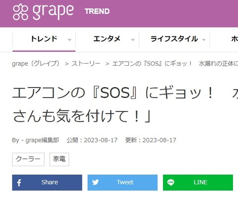 grape編集部さんに紹介して頂きました！