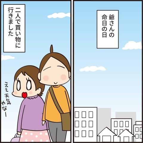命日はこんな感じでした
