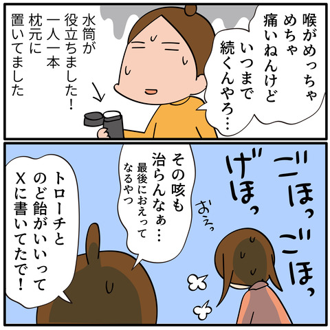 今回の病気はコレでした③