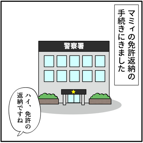 運転免許の返納に行った話