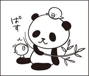 Ｔシャツパンダ3
