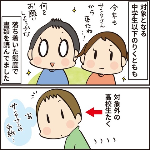 20211205サンタさんからの書類3