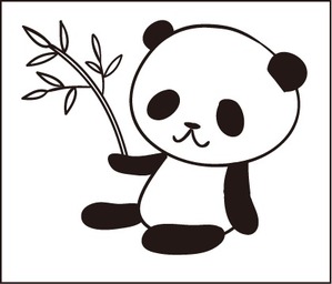 Ｔシャツパンダ１