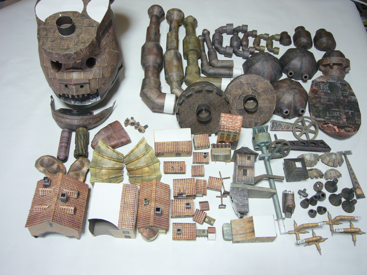 基本組み立て ハウルの動く城 を動かす