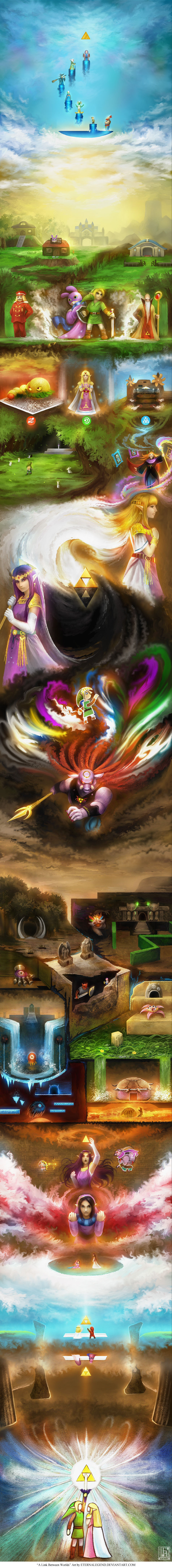 ゼルダの伝説 神トラ2 のストーリーを1枚のイラストで表現した作品が話題に アニヤドリ ゼルダの伝説 神トラ2 のストーリーを1枚のイラストで表現した作品が話題に アニヤドリ