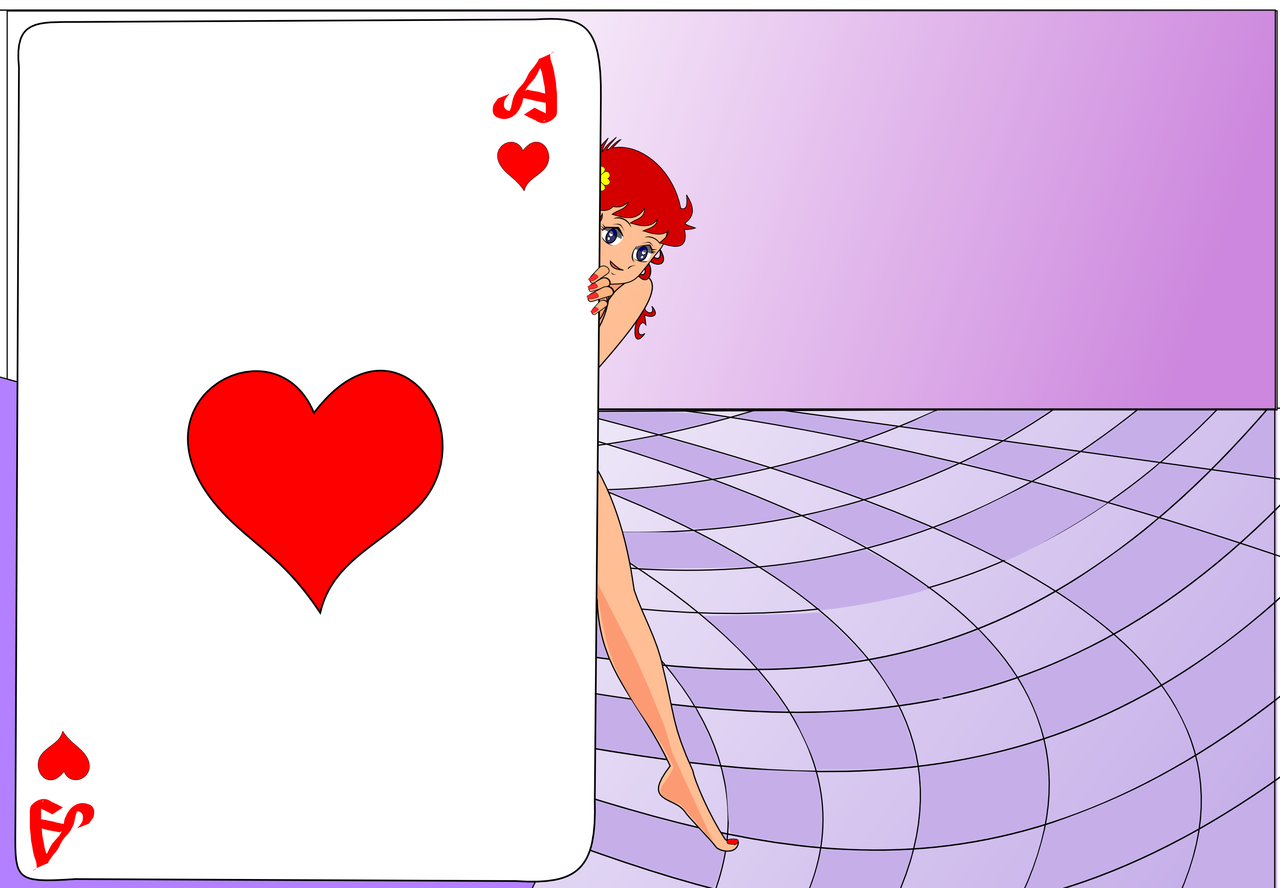 魔女っ娘メグちゃん トランプの裏の裸が見たい ヒロイン萌え