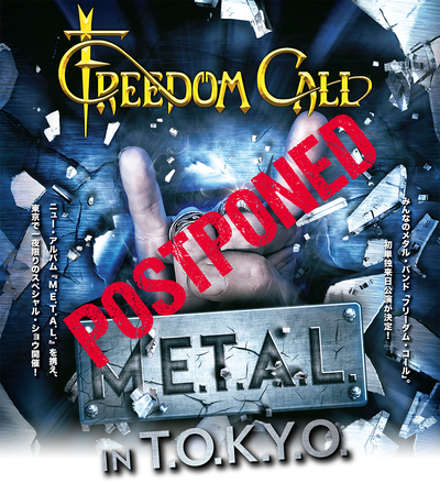 freedom call japan show 2020 postponed