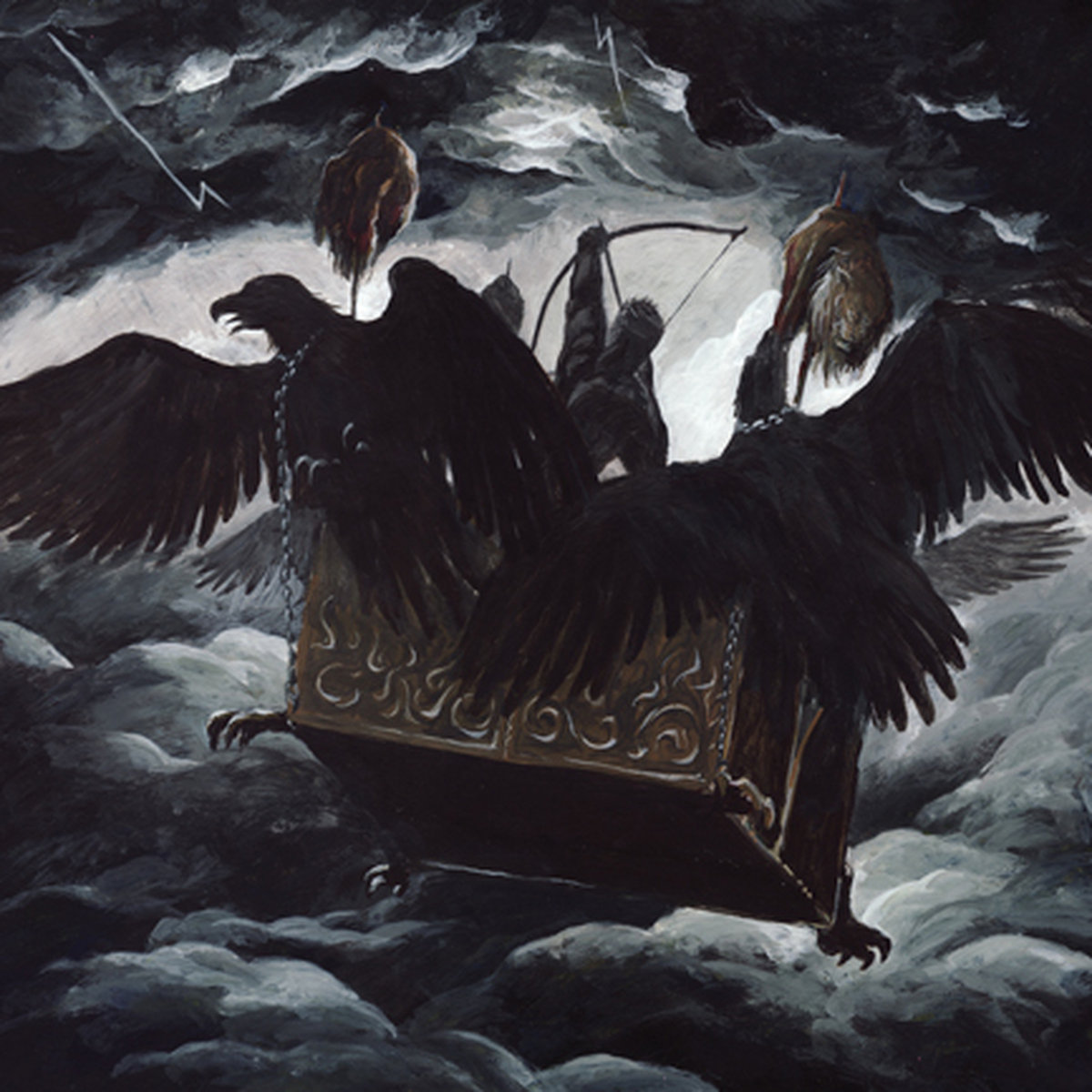 ブラックメタル Deathspell omega 初期作6枚セット DEATHSPELL OMEGA / The Synarchy Of Molten Bones (2016) : あさって