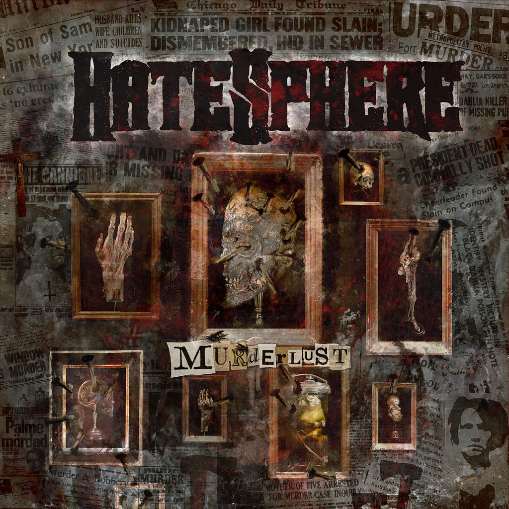 Hatesphere　7枚まとめ【未開封4枚】 デスメタル　デスラッシュ HATESPHERE / Murderlust (2013) : あさってからでもいいかな…