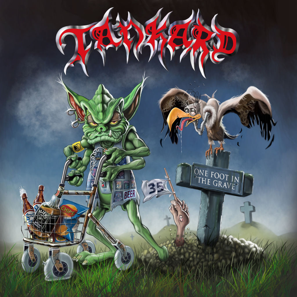 TANKARD / One Foot In The Grave (2017) : あさってからでもいいかな…