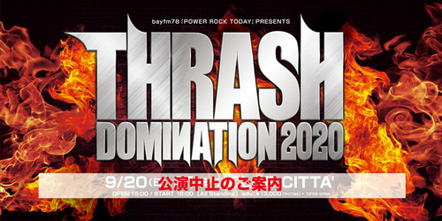 thrash domination 2020 cancelled