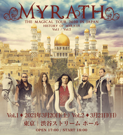 myrath japan show 2021