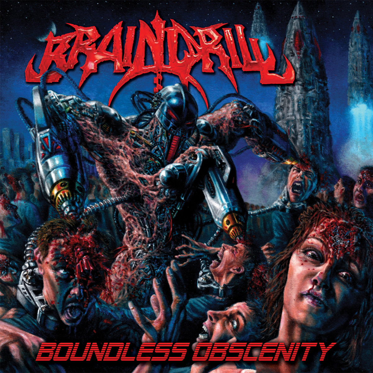 テクデス Brain Drill BRAIN DRILL / Boundless Obscenity (2016) : あさってからでも