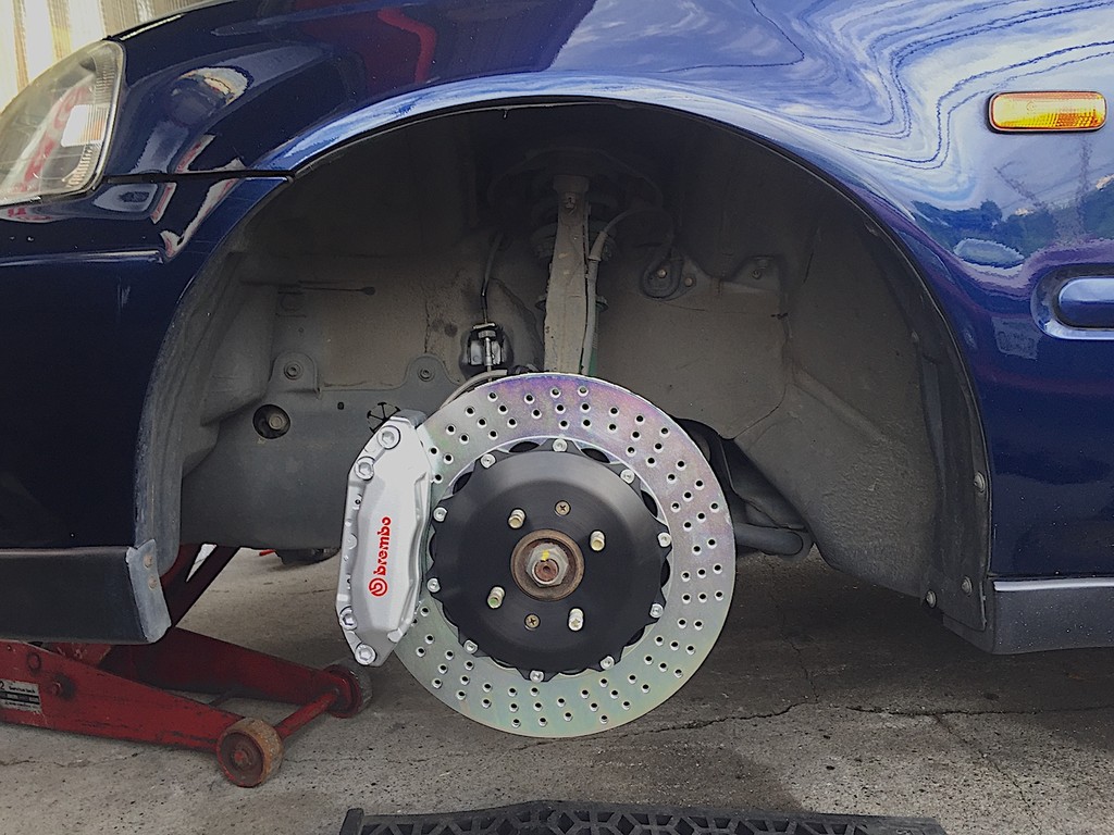 ホンダシビックSiR(EK4)にブレンボブレーキシステム&TWS鍛造ホイール
