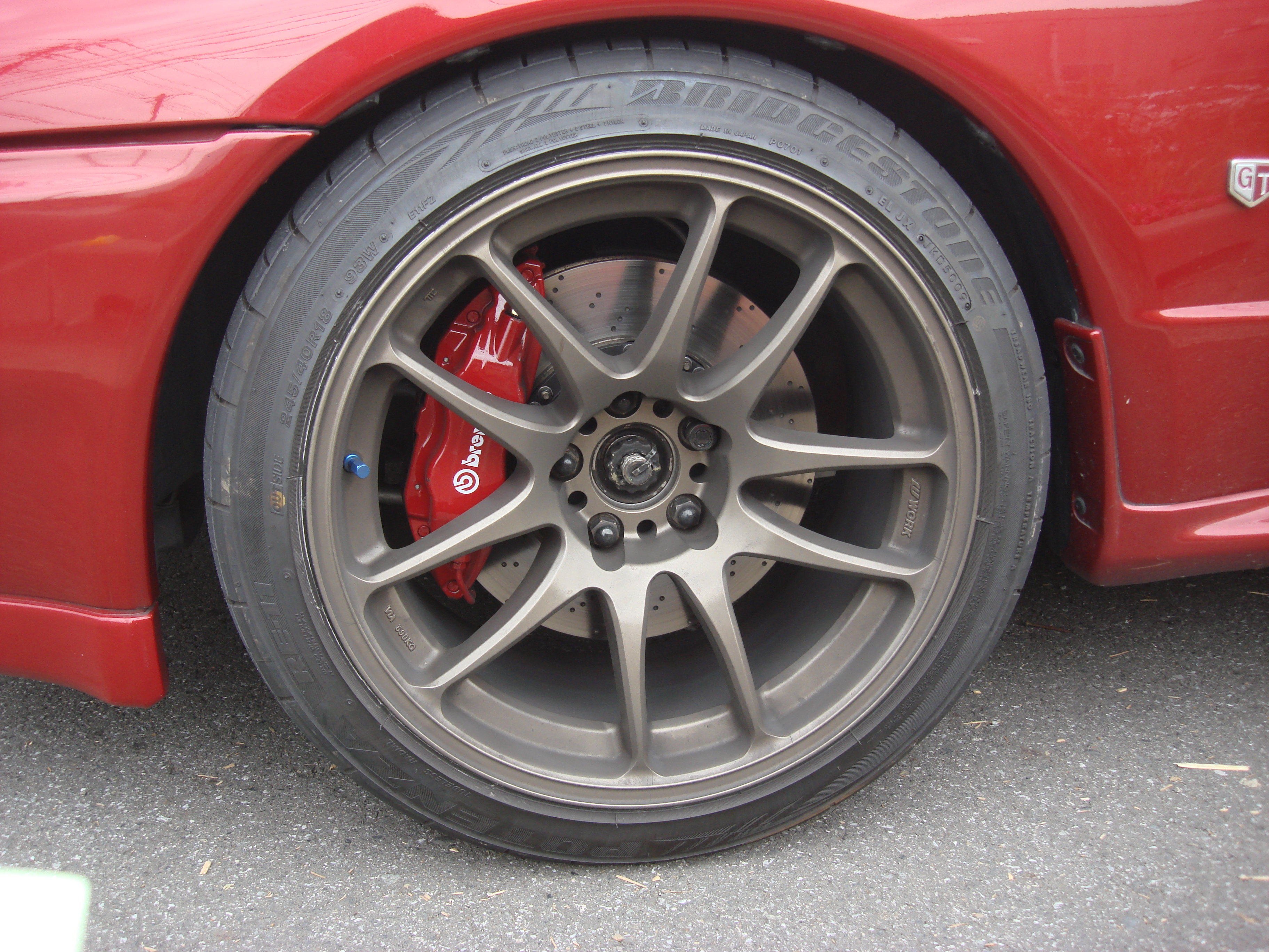 BNR32 スカイライン GT-R Vspec /V spev II 純正 17インチ ホイール の 