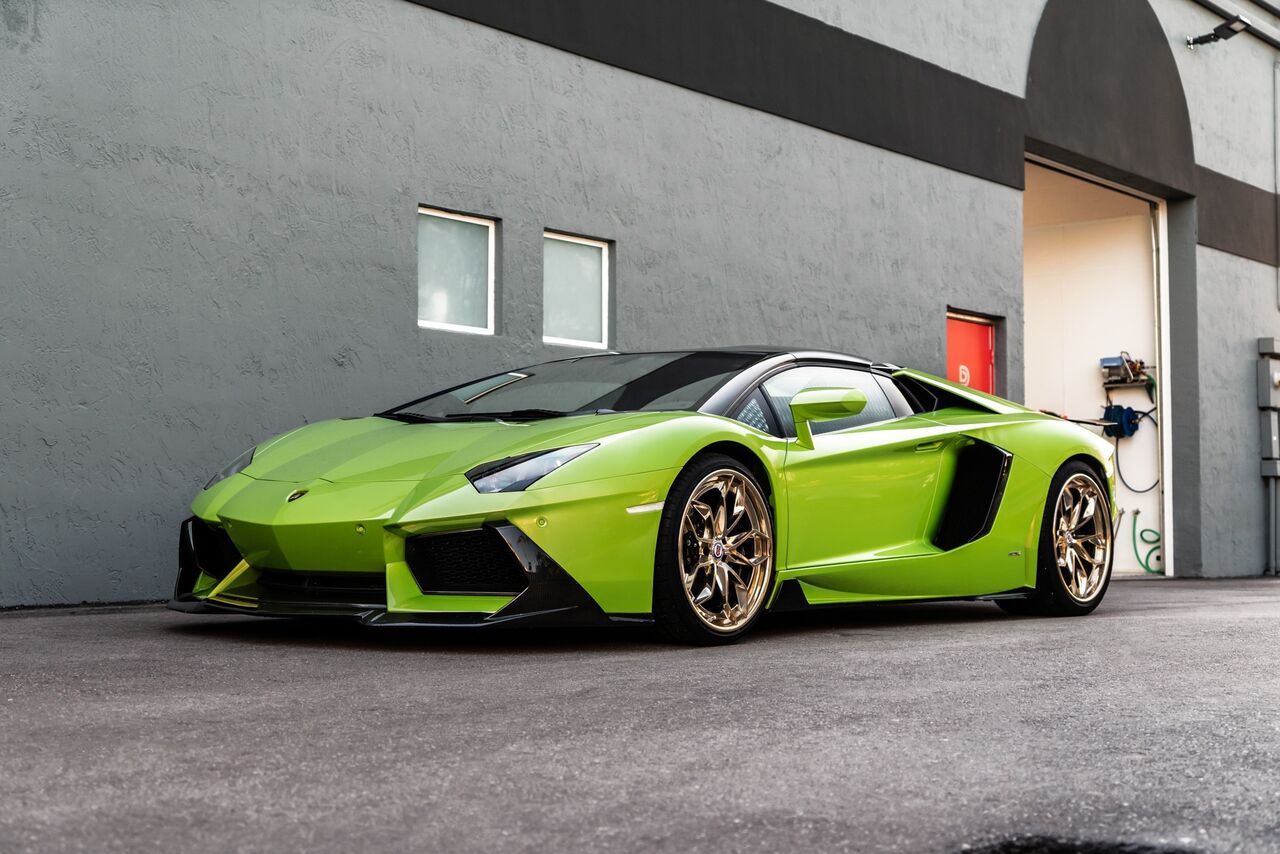 Lamborghini Aventador Roadster S1hマッチングphoto Hre Japanのblog