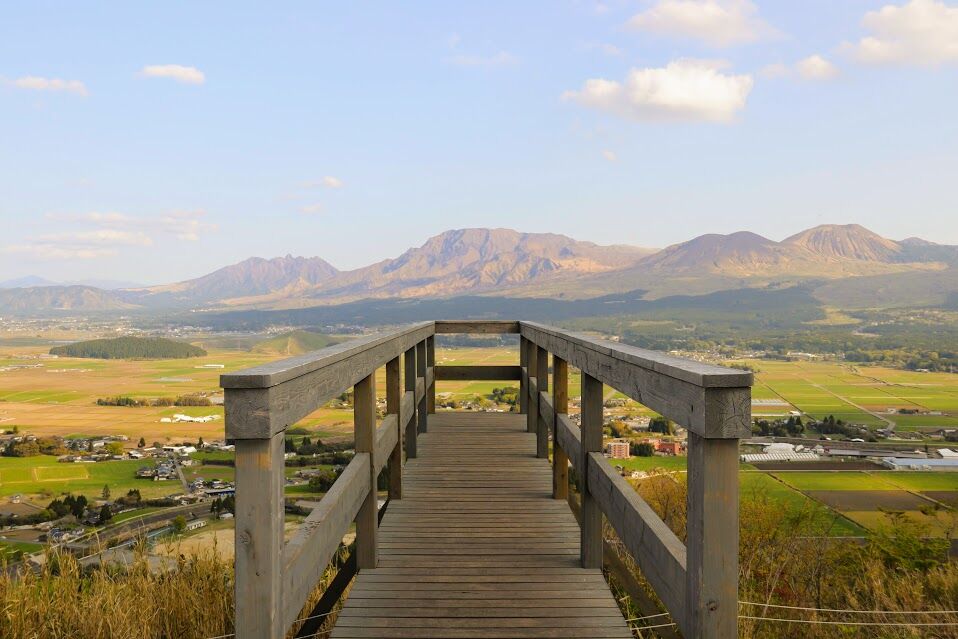 田子山展望台 そらふねの桟橋 ゴート写真旅